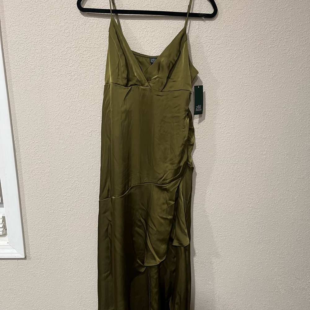 Wild Fable Olive Green Wedding Dress